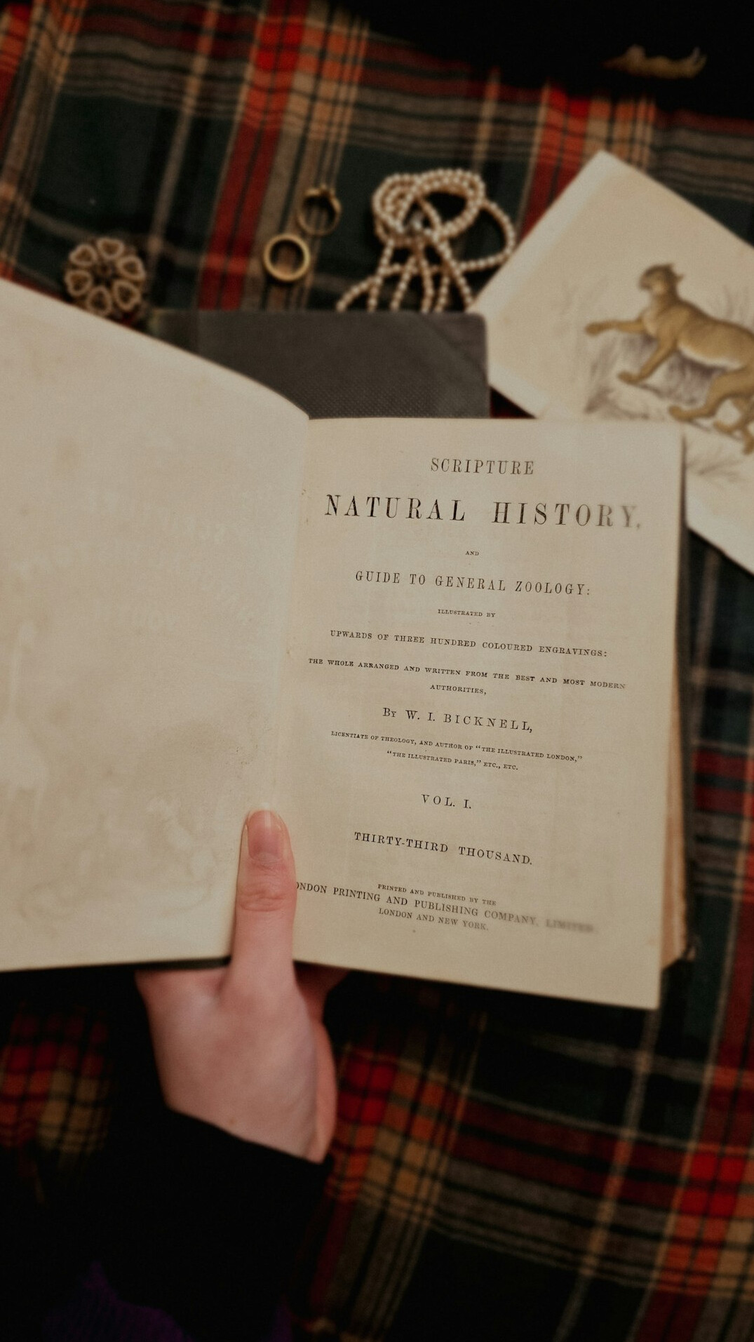 detective reading old book