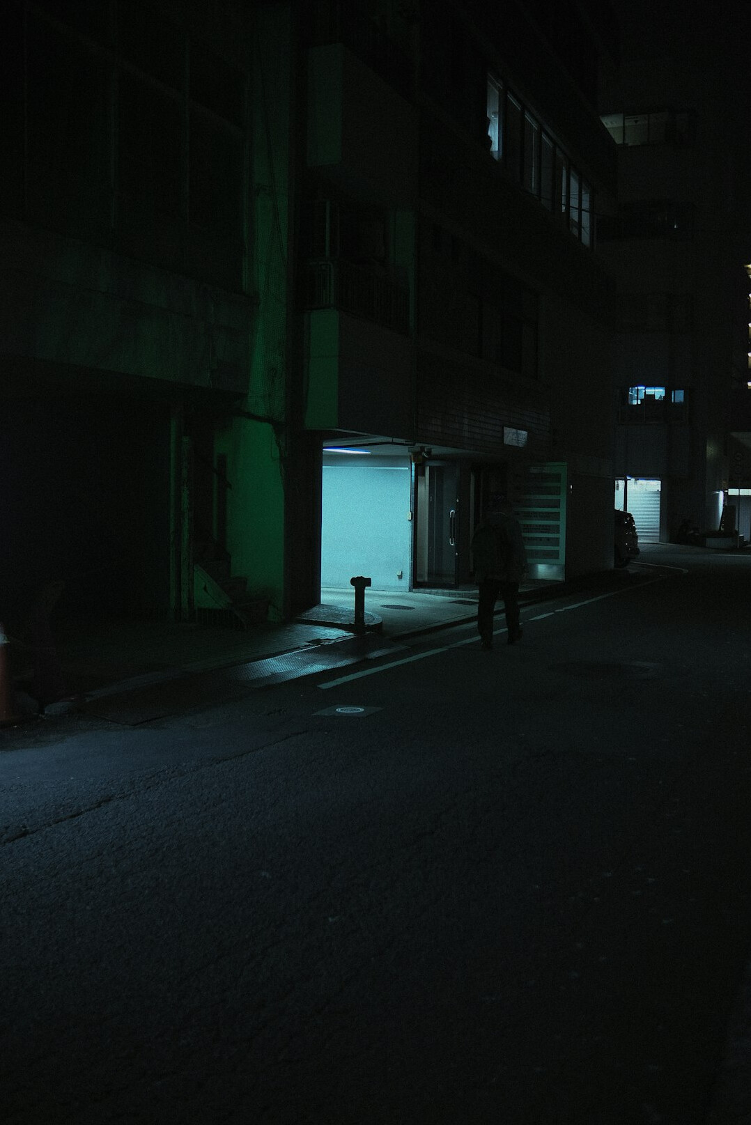 dark mystery alley