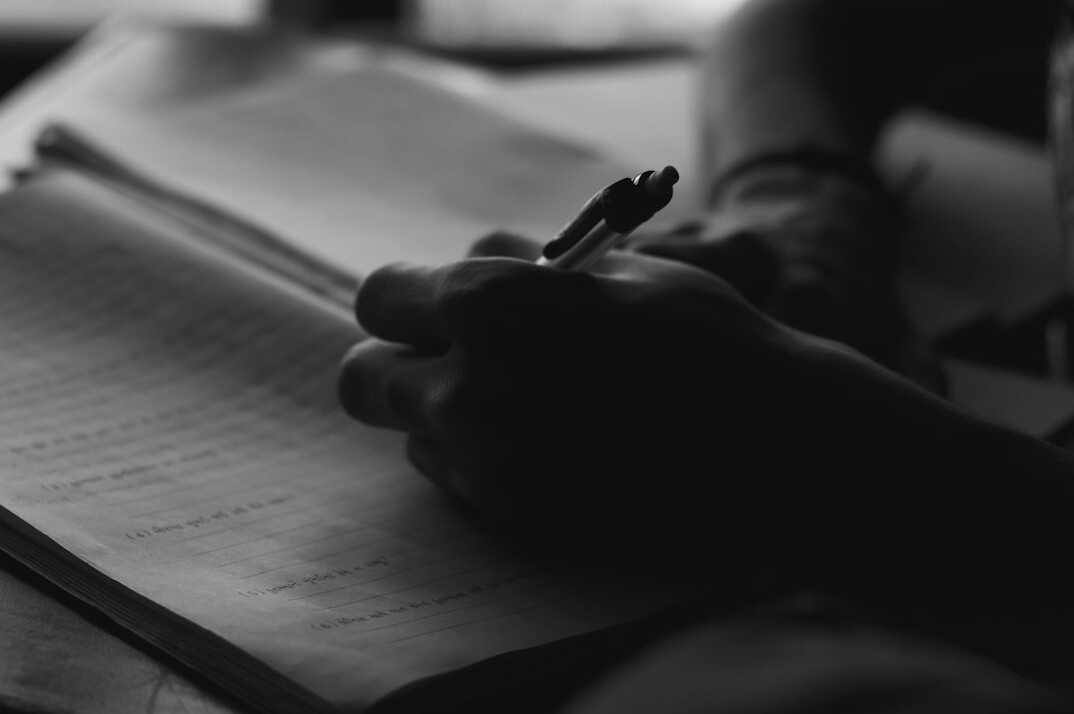 mystery writer planning twists
